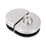Glass Door Lock 98X65MM Double Hinged With 3 Keys For 10-12MM Glass