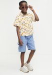 PoP Candy Resort Shirt - Brown & White
