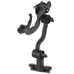 RAM Rod Fishing Rod Holder With Extension Arm & Dual T-bolt Track Base