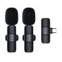 Dw Dual Wireless Microphone For Interview Type C - K9