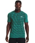 Men's Ua Seamless Radial Short Sleeve - Cerulean XXL
