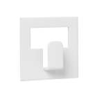 Towel Hook In White 60MM Small Vindo