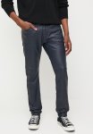 Ricardo Slim Waxed Jean - Navy