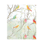 3D Bird Frosted Window Privacy Film Stained Glass Window Film 45CM