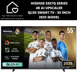 Hisense 55E7Q Series Quantum Dot 4K Qled Smart Tv - 55 Inch 2025 Model