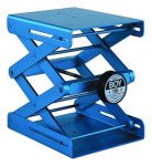 Rudolf Grauer Lab Jack Swiss Boy 105 Aluminium Blue Plate 80X75 Load 30 Kg - At A Discount