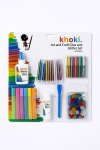 Khoki Art And Craft Glue And Glitter 24 Piece Set