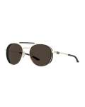Unisex Ua Pursuit Tuned Sunglasses - Lgh Gold Osfa