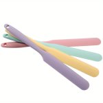 Ergonomic Silicone Baking Spatula: Non-stick Heat Resistant For Cake Decorating Cooking & Icing - 1PC