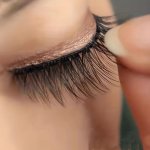 20 40PCS Reusable Self-adhesive False Eyelash Glue Strip Glue-free Transparent Eyelash Strips Waterproof Sweatproof 3D Faux Mink