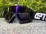 Motocross Goggles - Blue / White / Black