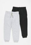 PoP Candy 2 Pack Joggers - Black grey Mel