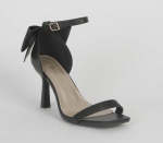 Elegant Stiletto Sandal - 7 Black