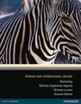 Marketing: Pearson New International Edition - Defined Explained Applied Paperback 2ND Edition
