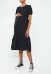 Cotton On Maternity Friendly Babydoll Midi Dress - Black