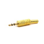 Cyberdyne CZK-804 3.5MM Stereo Male Connector Gold