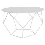 Facet Coffee Table - Light Grey Ferrograin
