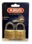 Abtus Abus Padlocks 40MM Keyed Alike 2 Pack Blister