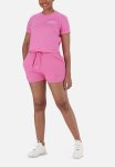 Tamsyn Jogger Shorts - Bright Pink