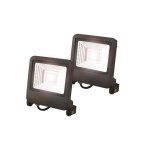 LED Floodlight 20W Twin Pack
