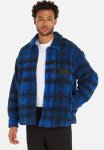 Calvin Klein Heavy Fabrication Overshirt - Kettle Blue black
