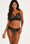 Shiloh Non-wired Low Bra - Black