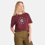 Seasonal Logo T-Shirt For Women - XL Burgundy