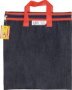 4KIDS - Denim - Library Book Bag With Handle Red