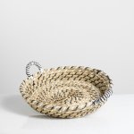 Maize Basket Tray Medium - Black white