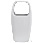 Matt White Vase