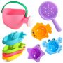 9 Packs Baby Bath Toys Set Floating Water Toys For Toddlers