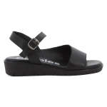 Verona Wedge Sandals - Black - 8