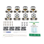 23MM Shower Door Roller Repair Kit With Tools Hardware & Washers