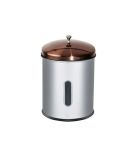 Stainless Steel 5L Storage Canister Rose Gold Lid