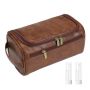 Pu Leather Travel Large Capacity Toiletry Bag Cosmetic Bags Set