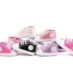 Rabeisir Trendy Cute Sequin Walking Shoes For Baby Girls Lightweight Non-slip Sneakers For Vacation Party