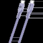 Amplify Corecharge 1.2M Usb-c To Usb-c Cable Lavender