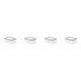 4 Pack - Airtight Leak-proof Food Storage Container - Transparent