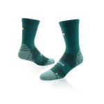Classic Teal Active Crew Tab Socks