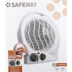 Safeway Fan Heater White 2000W