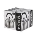 Kettle Stove Top Whistling Stainless Steel 2L Silver