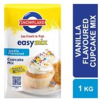 Snowflake Easy Mix Vanilla Flavoured Cupcake Mix 1KG