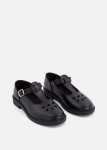 T-bar School Shoes Size 8-1 Younger Girl