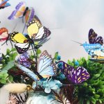 10 20 30 50PCS Stereo Butterfly Ornaments Garden And Yard Butterfly Ornaments Butterfly Decoration Stakes Lawn And Garden Decora