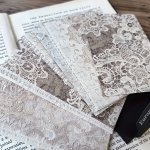 50 Sheets pack Vintage Lace Decorative Sticky Note Material Paper Notebook Decor Stickers Hand Account Decor Stickers Party Favo