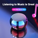 Portable Colorful Gradual Speakers: Outdoor & Indoor Wireless Speaker With Built-in Battery Enhanced Bass And High Definition So