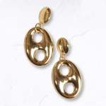 G-link Stainless Steel Earrings - Gold Free