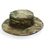 Hiking And Camping Camouflage Brimmed Sun Hat - Cp Camouflage