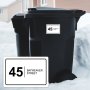 6/12/24/48/96PCS Waste Bin Sticker Custom Stickers With House Number And Road Street Name Horizontal Bin Decals Personalized Bin Stickers 10X15CM