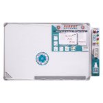 Parrot Slimline Magnetic Whiteboard 900 X 600 Mm